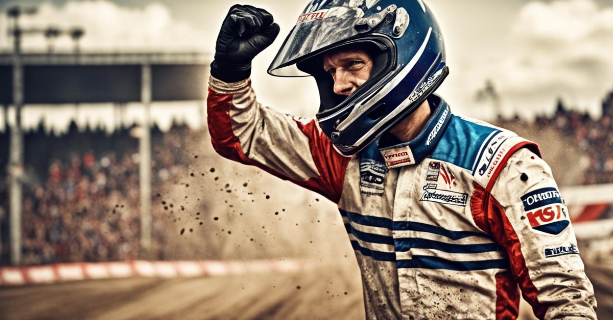 Jonas Jeppesen świętuje zwycięstwo przed polską publicznością.